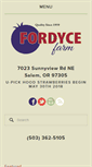 Mobile Screenshot of fordycefarm.com